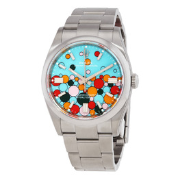 Rolex Oyster Perpetual 36mm Celebration Dial Watch Model 126000-0009