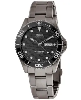 Mido Ocean Star 200 C Titanium Men's Watch - Black Dial, Ref: M042.430.44.051.00