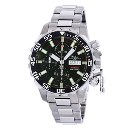Ball Engineer Hydrocarbon Chronograph Automatic Chronometer Black Dial Mens Watch DC3226A-S4C-BK