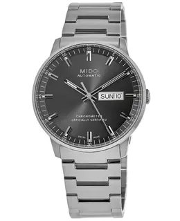 Mido Commander Chronometer Anthracite Dial Steel Men's Watch Model M021.431.11.061.00