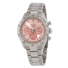 Zenith Chronomaster Sport Chronograph Automatic Pink Dial Watch 03.3109.3600/18.M3100