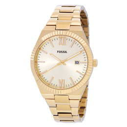 Fossil Scarlette Quartz Gold Dial Watch for Women ES5299