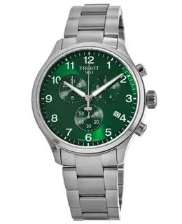 Tissot Chrono XL Classic Green Dial Stainless Steel Men's Watch t116.617.11.092.00