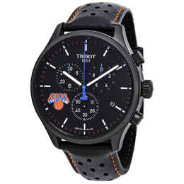 Tissot Chronograph New York Knicks Black Dial Mens Watch t116.617.36.051.05