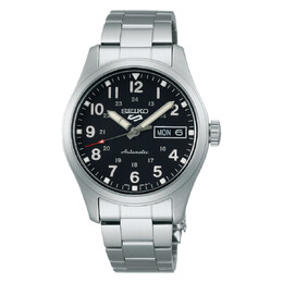 Seiko 5 Sports Automatic Black Dial Unisex Watch srpj81