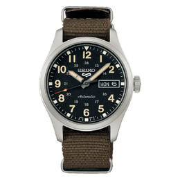 Seiko 5 Sports Automatic Black Dial Unisex Watch srpj85