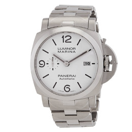 Panerai Luminor Marina 44mm Automatic White Dial Unisex Watch pam01564
