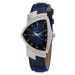 HAMILTON VENTURA QUARTZ BLUE DIAL H24411942