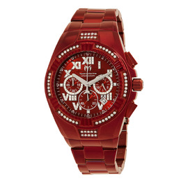 Technomarine tm-121232 Cruise Chronograph Red Dial Mens Watch