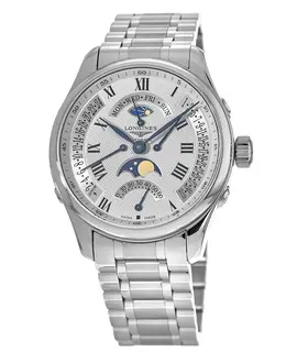 New Longines Master Collection Moonphase Retrograde Annual Calendar Chronograph Men's Watch L27394716