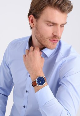 Часы The Minimalist Fossil, цвет braun fs152m01i-o11 | braun