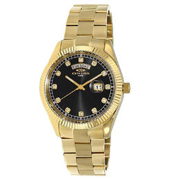 Oniss ONZ3881-mgbk Men's Watch Black Dial