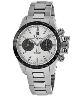 Ball Engineer Hydrocarbon Racer Chronograph White Panda Dial, Steel Watch CM2198C-S1CJ-SL