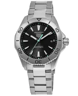 Tag Heuer Aquaracer Professional 200 Solargraph Black Dial Steel Men's Watch wbp1114.ba0000