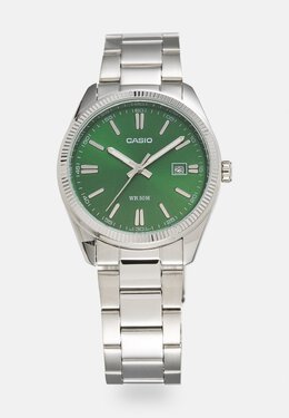 Часы Casio, серебристый/зеленый c1554m038-d11 | silver-coloured/green