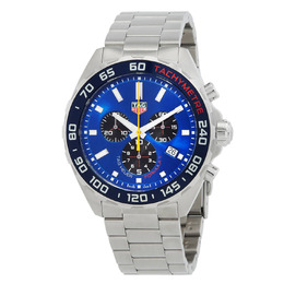 Tag Heuer Formula 1 Chronograph Quartz Blue Dial Mens Watch CAZ101AK-BA0842 caz101ak.ba0842