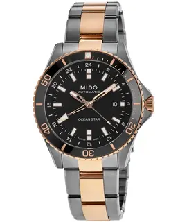 Mido Ocean Star GMT Black Dial Two-Tone Steel Watch Model M026.629.22.051.00