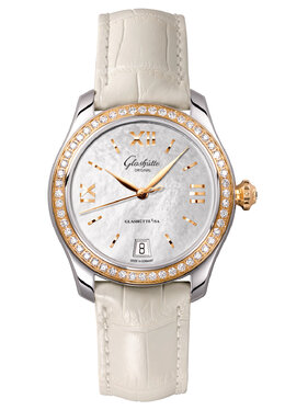 Glashuette Original Lady Serenade Automatic Diamond Watch 1-39-22-09-16-04