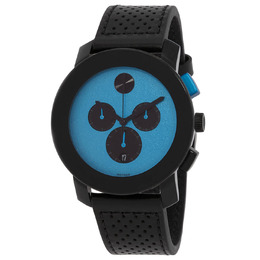 Mens Movement: Analog Quartz Chronograph with Date Display