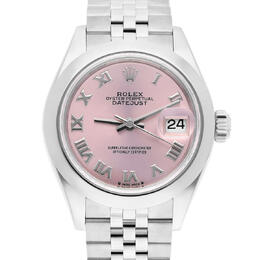Rolex Lady Datejust Automatic Pink Dial Ladies Jubilee Watch 279160prj