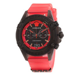 Versace Icon Active Chronograph Quartz Black Dial Mens Watch vez700221