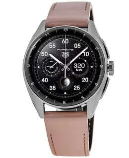 Tag Heuer Connected Calibre E4 - 42mm Digital Metallic Pink Leather Edition Unisex Watch sbr8010.bc6658