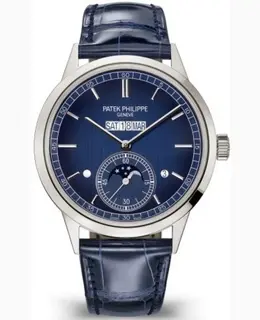 Brand New Authentic Patek Philippe Grand Complications 5236P-001 Men's Watch Blue Dial Leather Strap