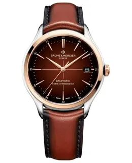 Baume & Mercier Clifton Automatic Chocolate Dial Men's Watch Model 10713