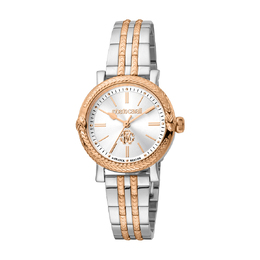 Roberto Cavalli Fashion Watch Quartz Silver Dial Ladies Watch rv1l193m0101