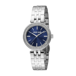 Roberto Cavalli Fashion Watch Quartz Blue Dial Ladies Watch rc5l031m0055