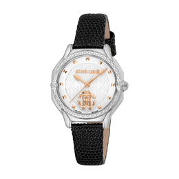 Roberto Cavalli Fashion Watch Quartz Silver Dial Ladies Watch rv1l225l0011