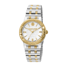 Roberto Cavalli Fashion Watch Quartz Silver Dial Ladies Watch rv1l188m0081