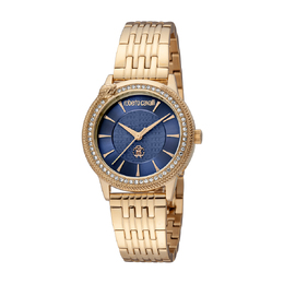 Roberto Cavalli Fashion Watch Quartz Blue Dial Ladies Watch rc5l037m0075