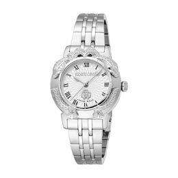 Roberto Cavalli Fashion Watch Quartz Silver Dial Ladies Watch rv1l227m0041