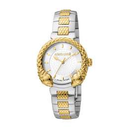 Roberto Cavalli Fashion Watch Quartz Silver Dial Ladies Watch rv1l190m0061