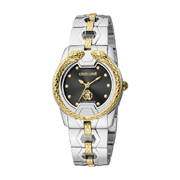 Roberto Cavalli Fashion Watch Quartz Black Dial Ladies Watch rv1l168m0061
