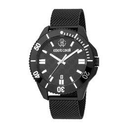 Roberto Cavalli Fashion Watch Quartz Black Dial Mens Watch rc5g013m0075