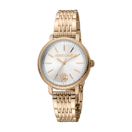 Roberto Cavalli Fashion Watch Quartz Silver Dial Ladies Watch rc5l034m0065