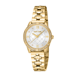 Roberto Cavalli Fashion Watch Quartz Silver Dial Ladies Watch rc5l032m0055