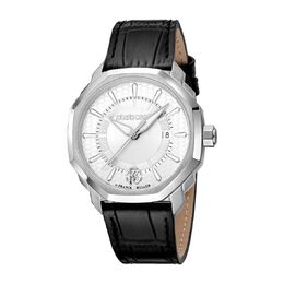 Roberto Cavalli Fashion Watch Quartz Silver Dial Mens Watch rv1g192l0011