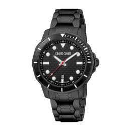 Roberto Cavalli Fashion Watch Quartz Black Dial Mens Watch rv1g159m0071