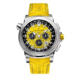 Carl F. Bucherer Patravi Traveltec Chronograph GMT Automatic Mens Watch (Art. 00.10620-08.93.01)
