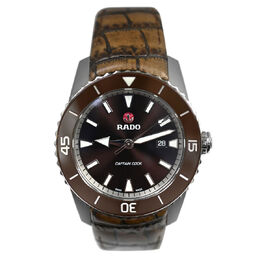 Pre-owned Rado Hyperchrome Captain Cook Automatic Mens Watch 763.0501.3