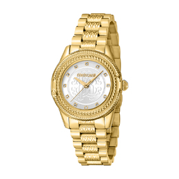 Roberto Cavalli Fashion Watch Quartz Silver Dial Ladies Watch rc5l063m0055