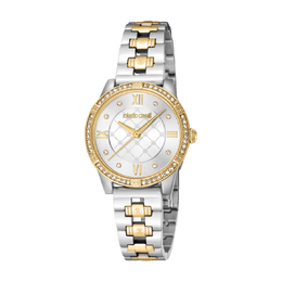 Roberto Cavalli Fashion Watch Quartz Silver Dial Ladies Watch rc5l032m0085