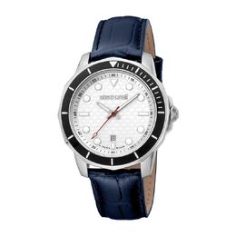 Roberto Cavalli Fashion Watch Quartz Silver Dial Mens Watch rv1g159l0021