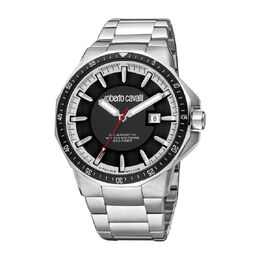Roberto Cavalli Fashion Watch Quartz Black Dial Mens Watch rv1g182m0051