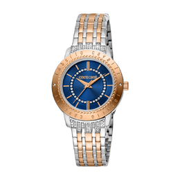 Roberto Cavalli Fashion Watch Quartz Blue Dial Ladies Watch rc5l030m0105
