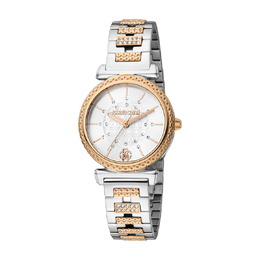 Roberto Cavalli Fashion Watch Quartz Silver Dial Ladies Watch rc5l025m0095
