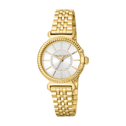 Roberto Cavalli Fashion Watch Quartz Silver Dial Ladies Watch rc5l061m0055
